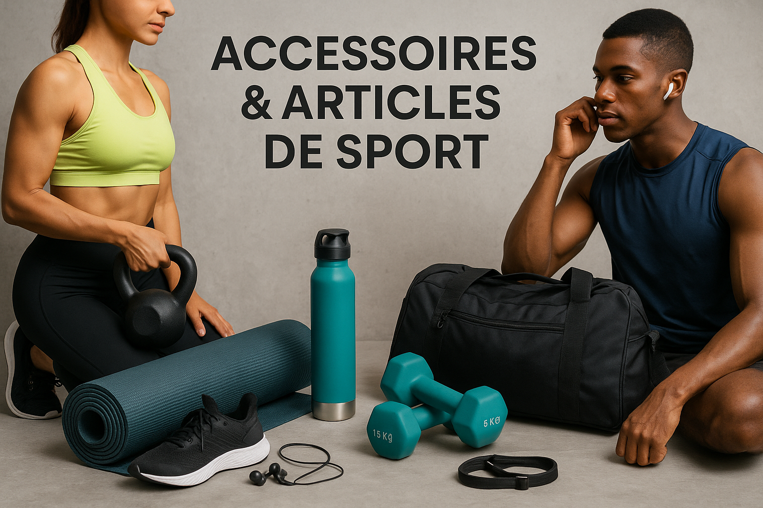accessoires et articles de sport, alliant confort, performance et style pour booster vos entraînements.