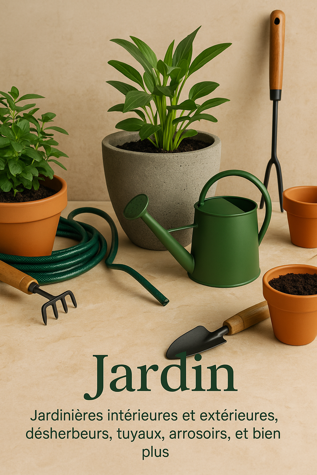 Accessoires & outils pour un jardin parfait