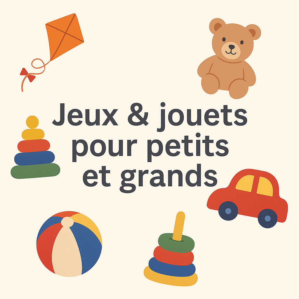 🎲 Jeux & Jouets pour petits et grands