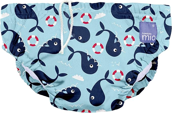 Bambino Mio bleu clair, Couche de bain Lavable Révolutionnaire, pour bébés et tout-petits, unisexe, pour garçons et filles, 5/7 KG
