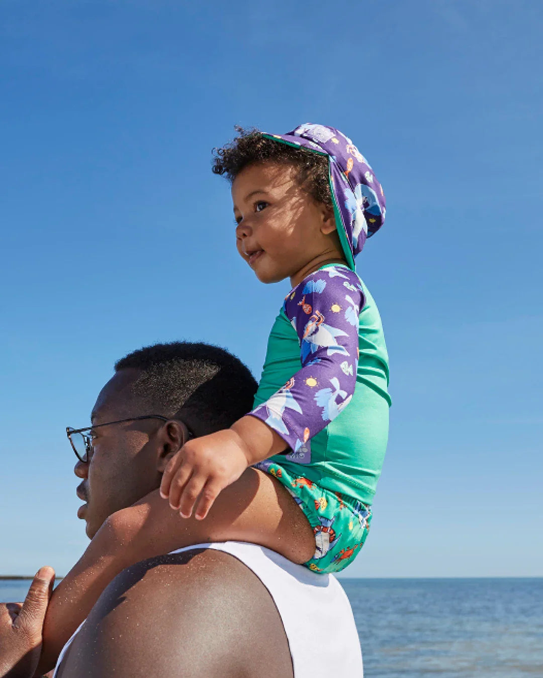 Bambino Mio bleu clair, Couche de bain Lavable Révolutionnaire, pour bébés et tout-petits, unisexe, pour garçons et filles, 5/7 KG