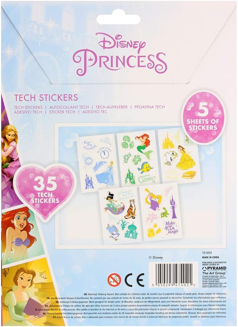 Disney Kit de 35 Autocollants Princess