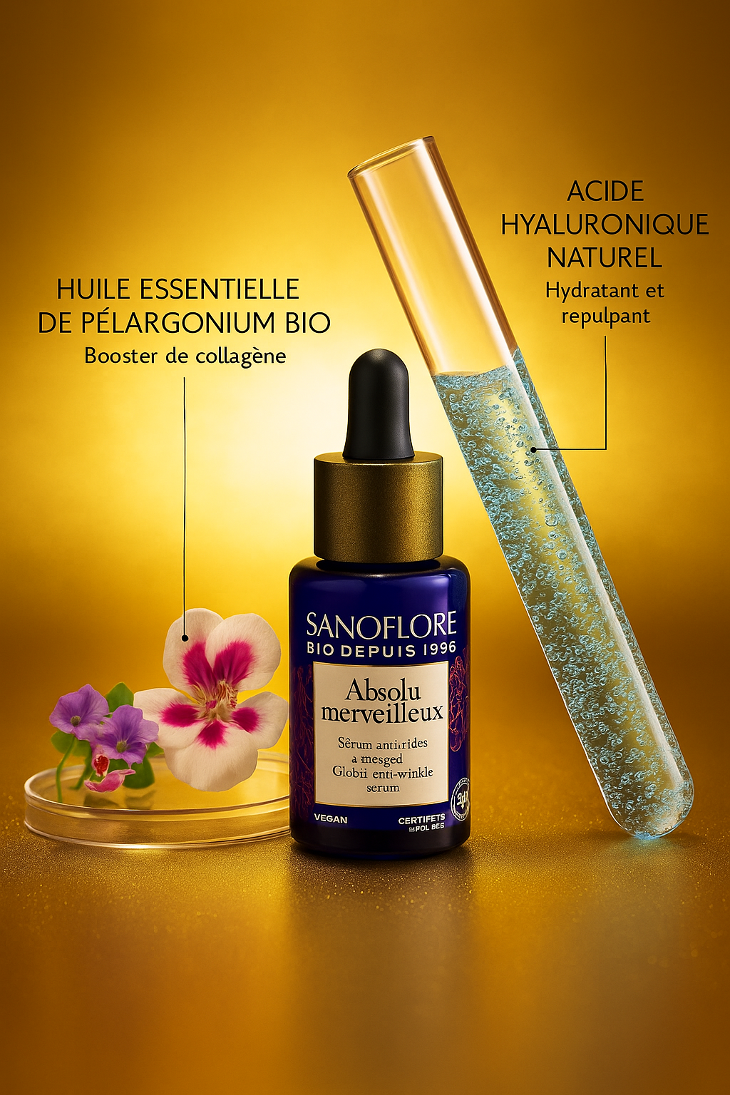 Sanoflore Absolu Merveilleux - Sérum Anti-Rides Intégral 30 ML