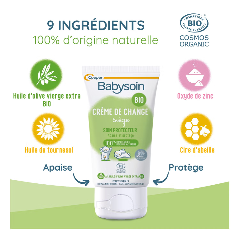 BABYSOIN CREME HYDRATANTE ORGANIC