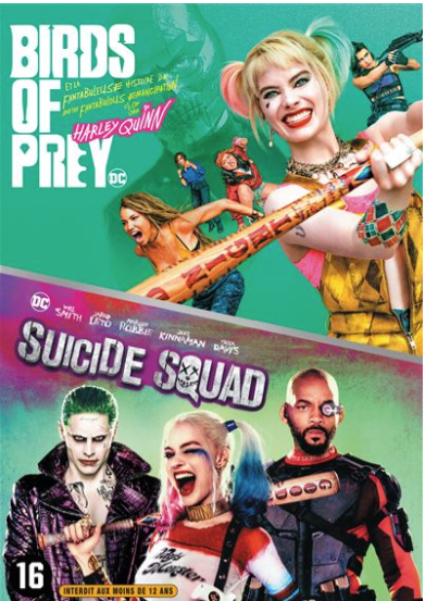 Coffret Birds of Prey et la fantabuleuse histoire de Harley Quinn Suicide Squad DVD Neuf avec étiquette