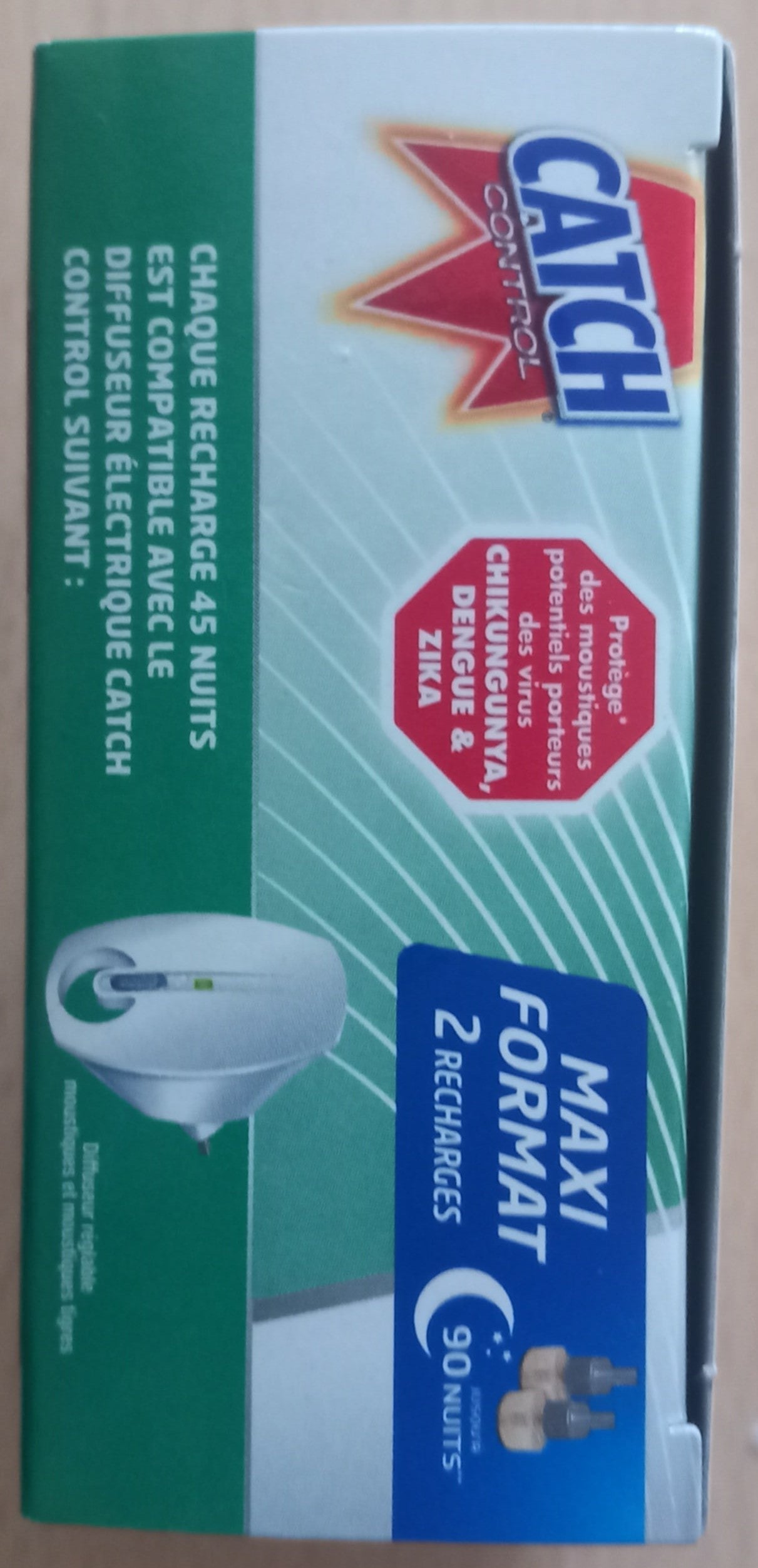 Catch Recharges liquides Répulsif Maxi Format 2 x 45 Nuits