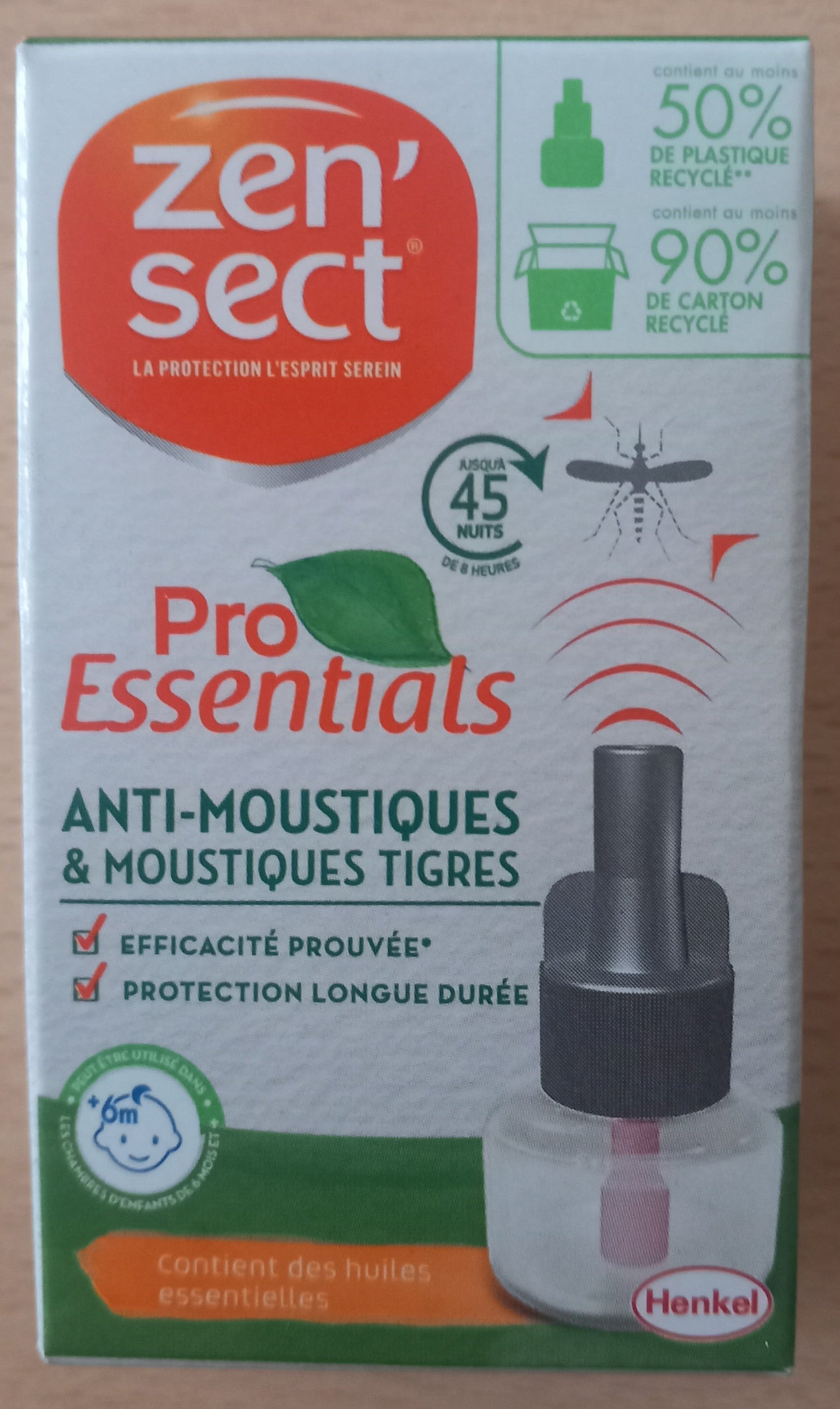 Zensect Recharge pour Diffuseur électrique