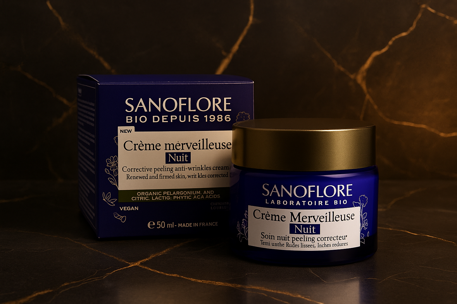 Sanoflore Crème Merveilleuse Nuit