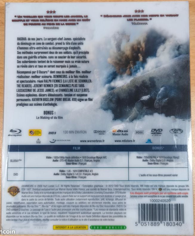 Démineurs Combo Blu-Ray + DVD Neuf