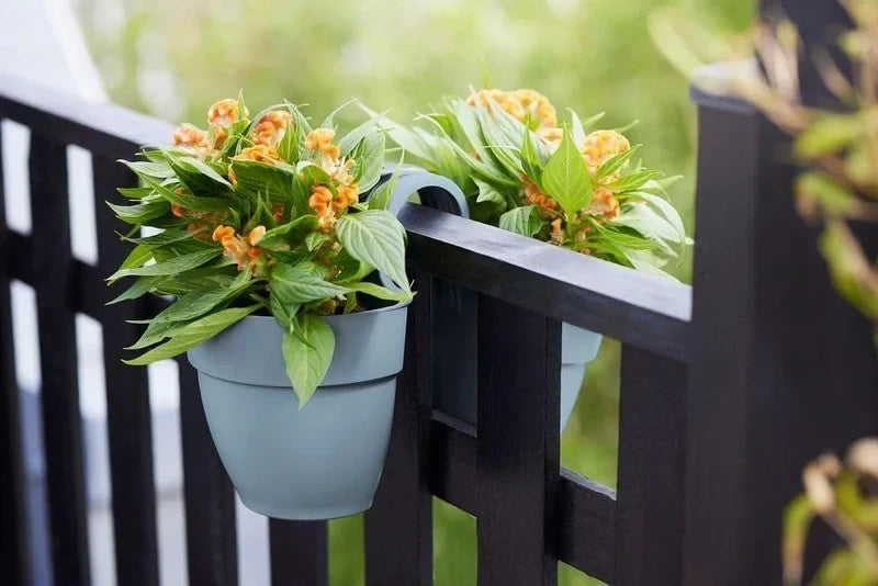 vibia campana flower twin 21cm bleu vintage