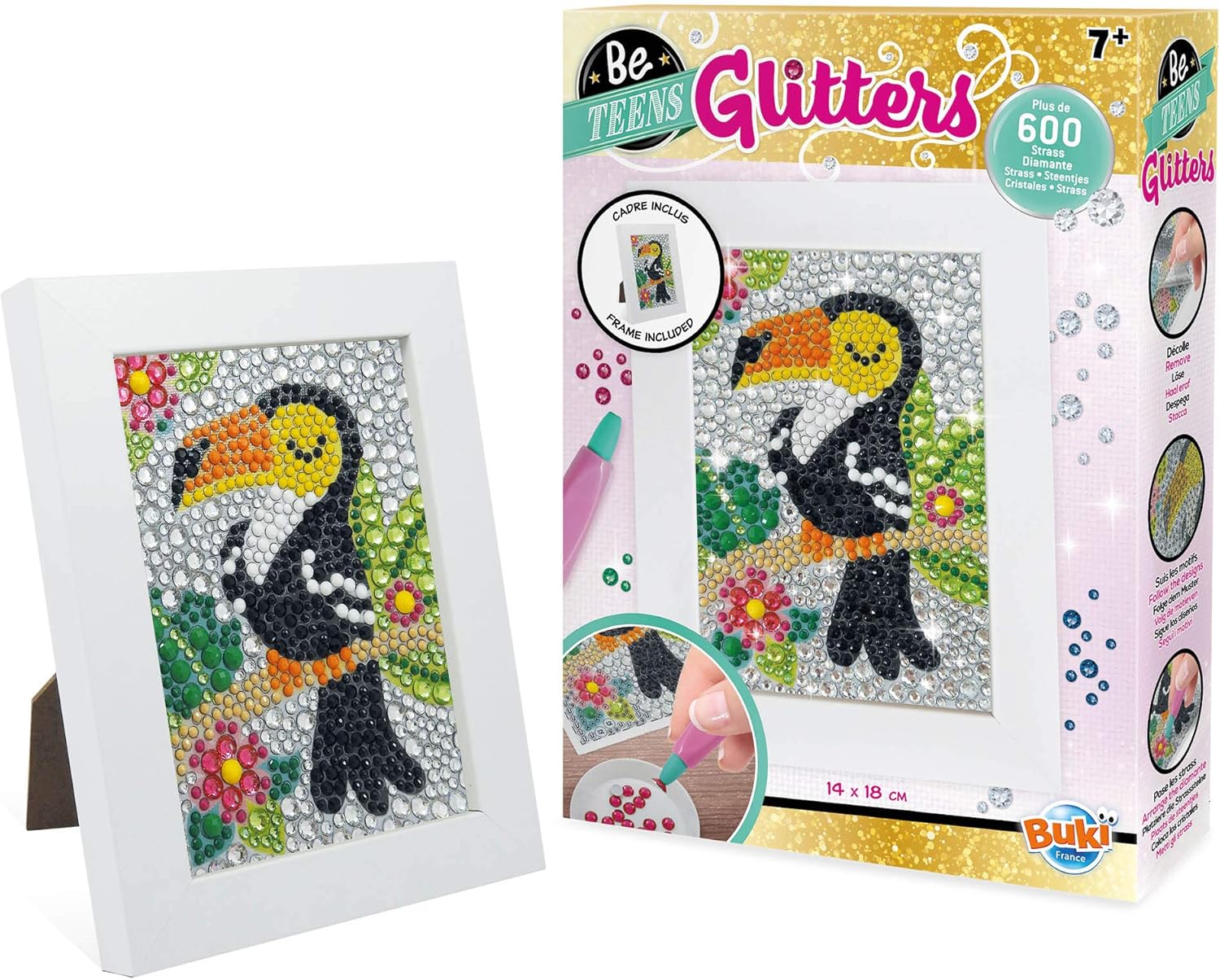 Buki - DP004 - Glitters toucan