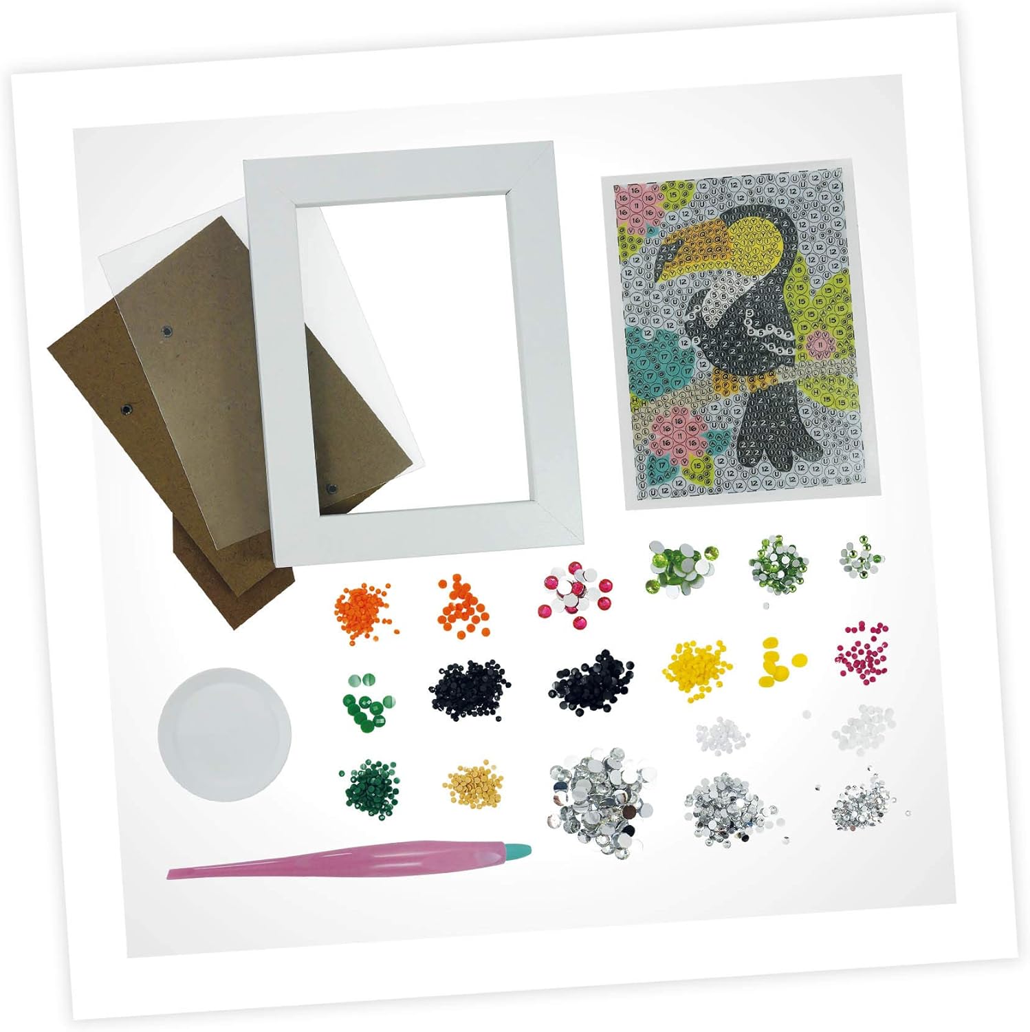 Buki - DP004 - Glitters toucan