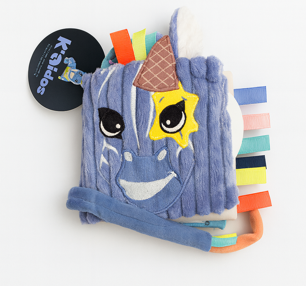 Les Deglingos -livre d 'éveil Kiprokos le zèbre