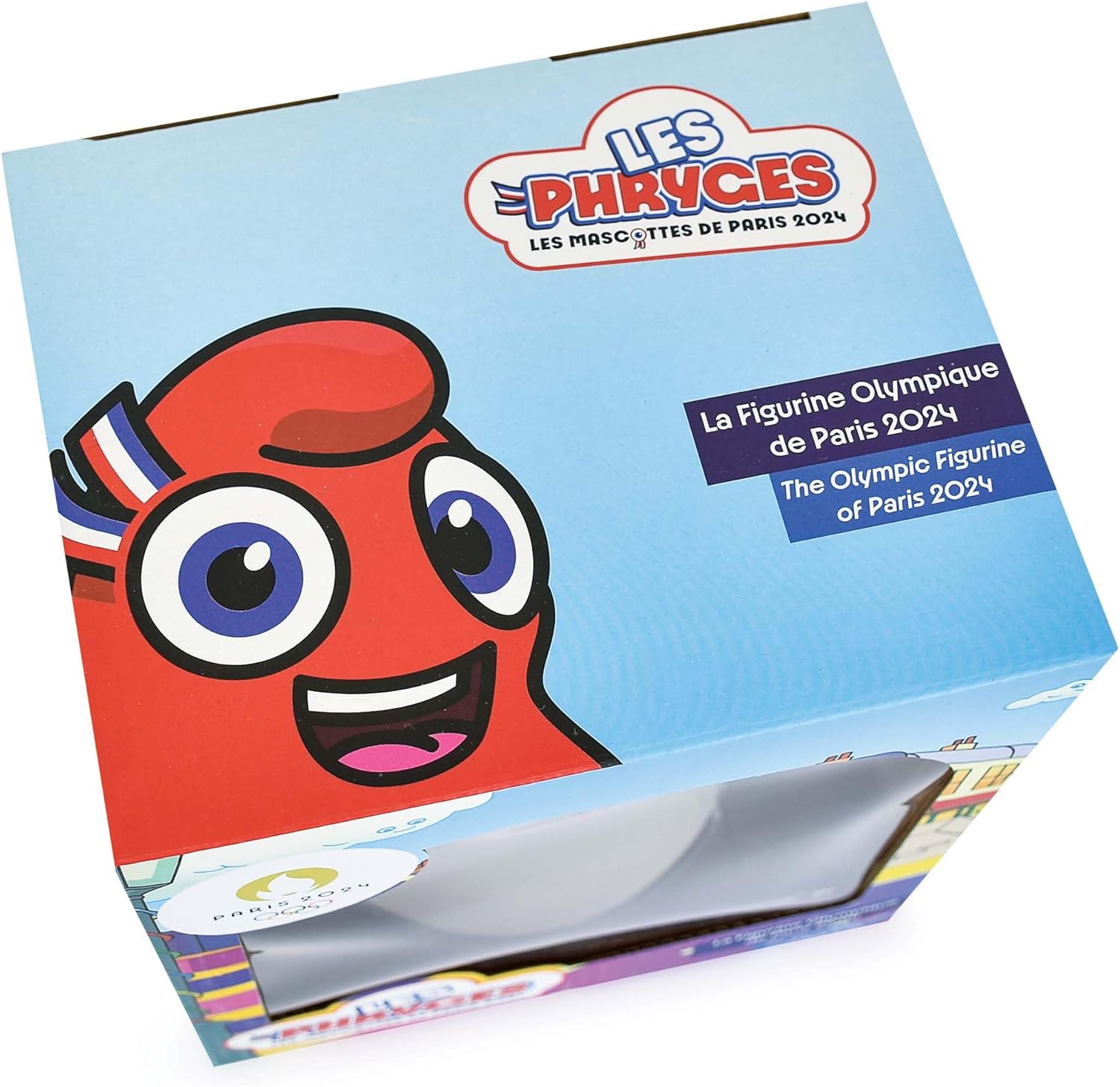 DOUDOU ET COMPAGNIE - Mascotte Phyrge Olympique - Figurine Officielle Paris 2024