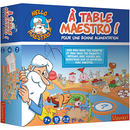 Rallye Quizz A table Maestro ! Pour une bonne alimentation