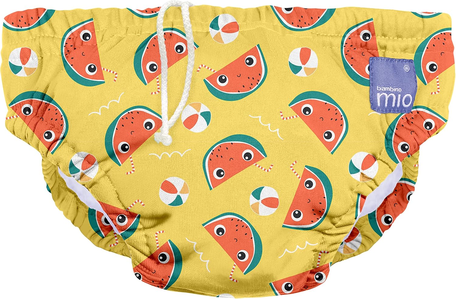 Bambino Mio jaune, Couche de bain Lavable Révolutionnaire, pour bébés et tout-petits, unisexe, pour garçons et filles, 5/7 KG