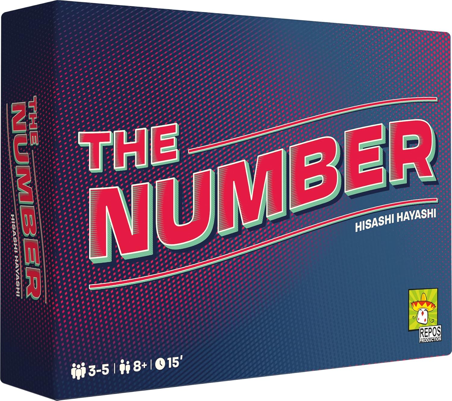 Asmodee - The Number | Jeu de Société de Bluff et de Stratégie Dès 8 Ans Version Française