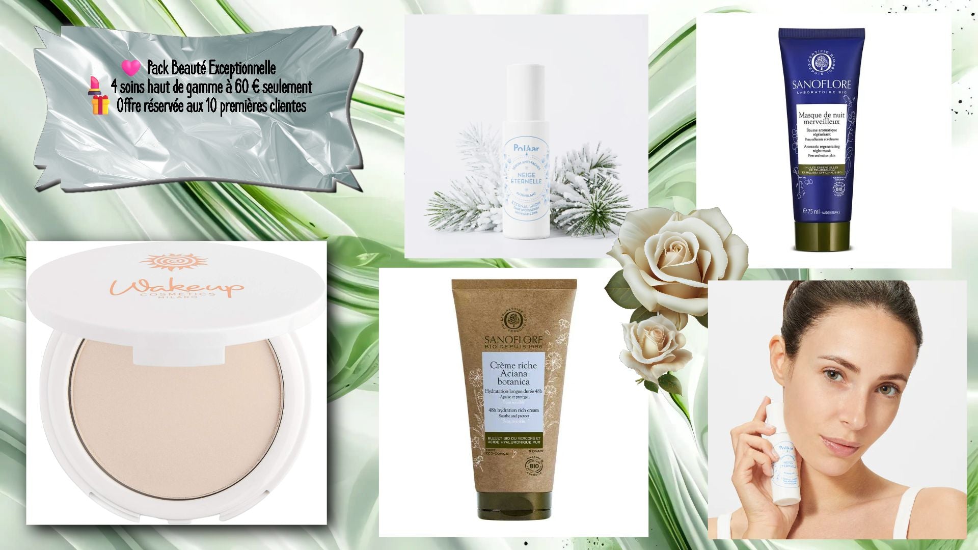 Pack Beauté Exceptionnelle – 4 soins d’exception à 60 €