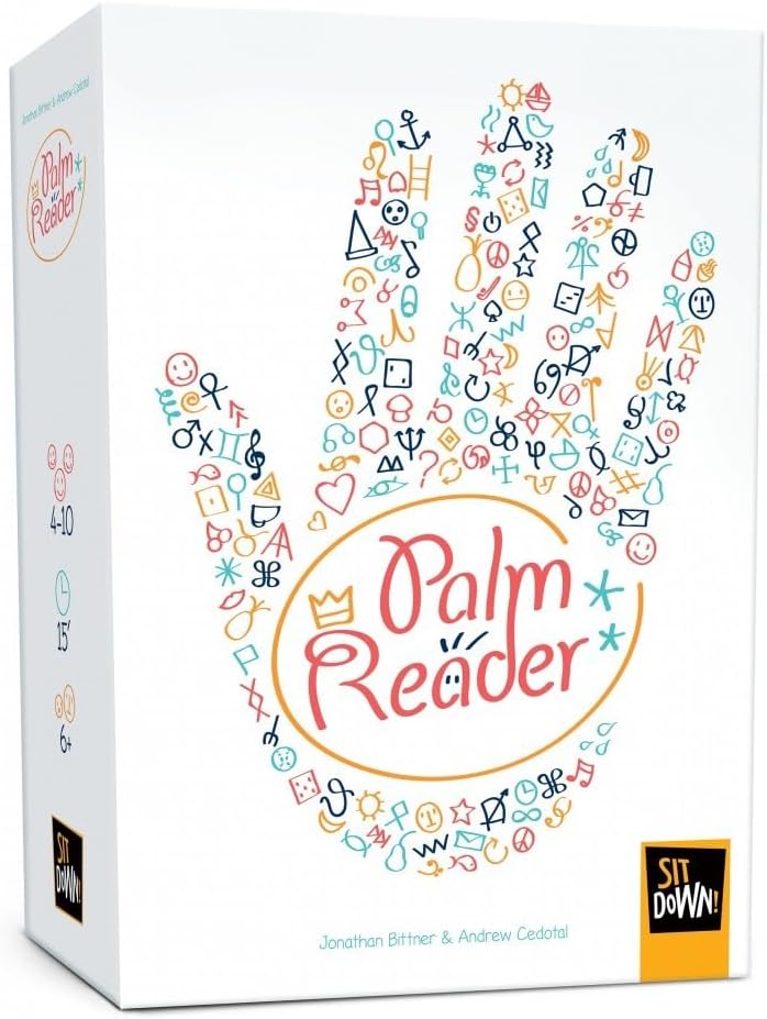 🎲 Jeu de société Sit Down! Palm Reader (multilingue)
