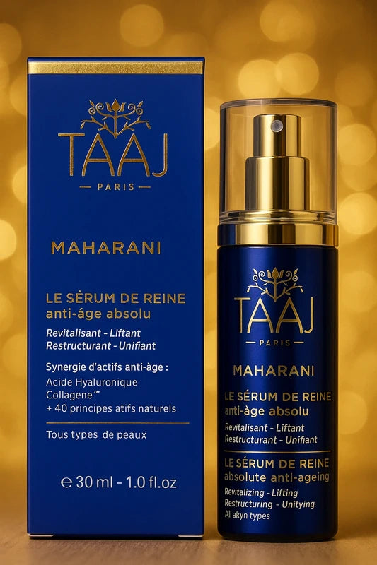 TAAJ Maharani – Le Sérum de Reine anti-âge absolu 30 ml