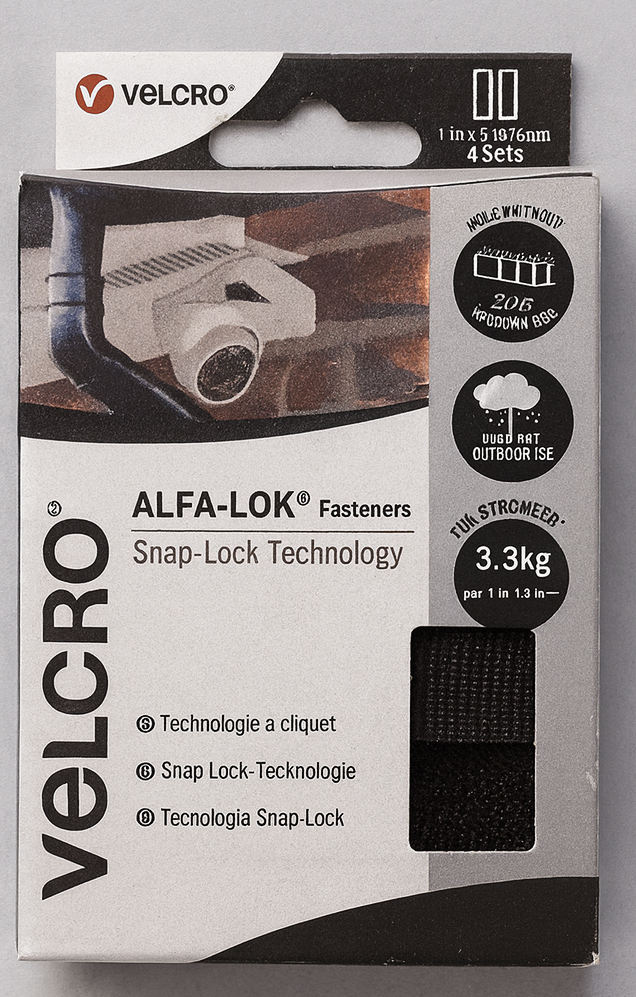 Velcro attaches auto agrippantes